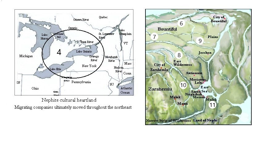 B of M Literary Setting (numbered)