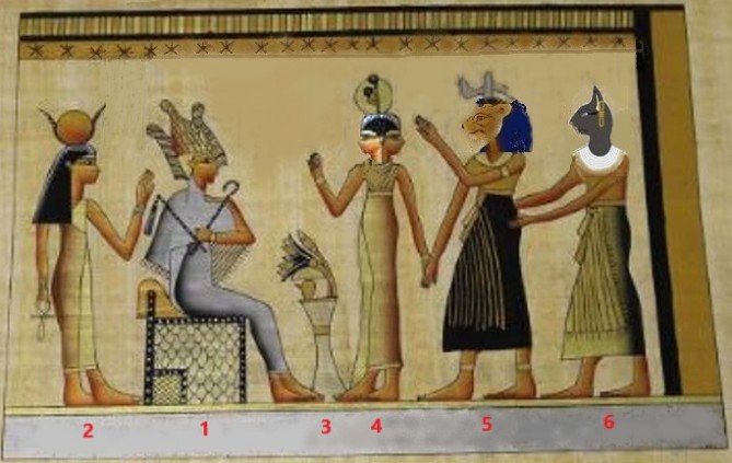 Leontopolis House of the LORD mural