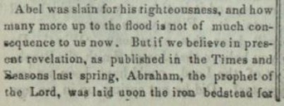 Book of Abram - present revelation 