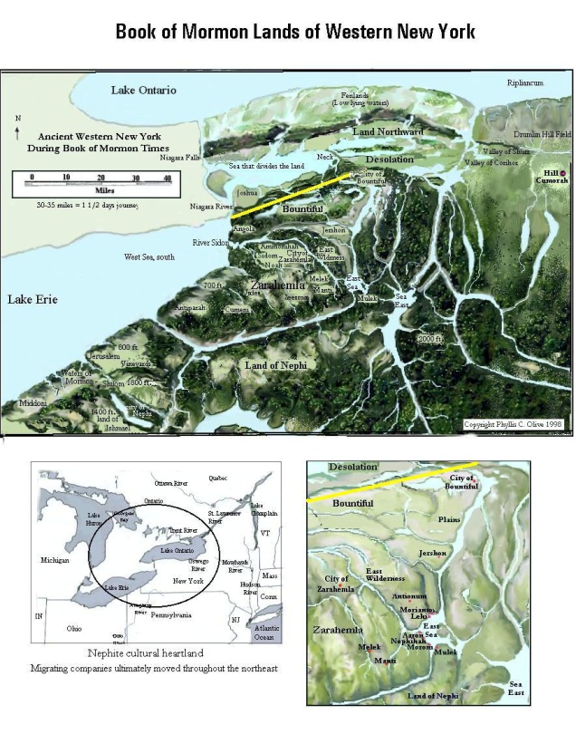 Proposed Near Cumorah Setting Bountiful Line