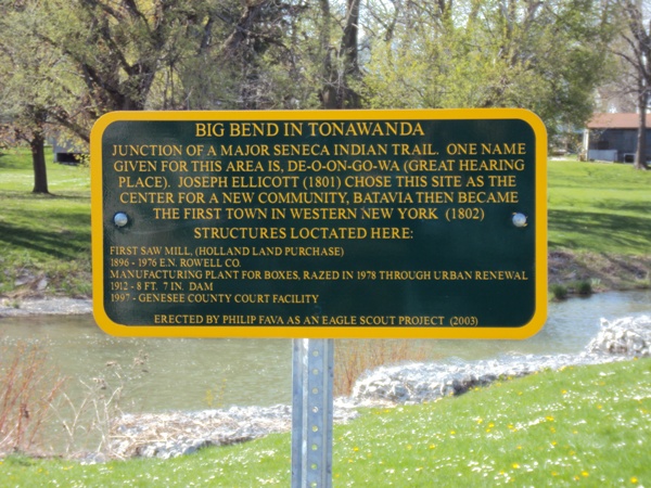 Tonawanda Creek Sign